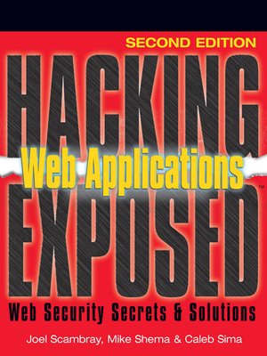 cover image of Hacking Exposed Web Applications